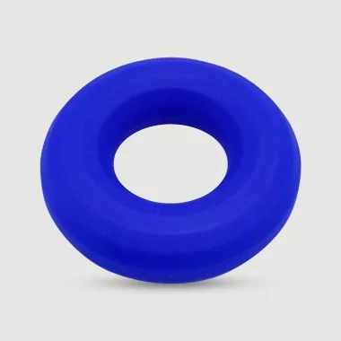 Highway Rush Liquid Silicone Flexible Cock Ring Large 61 mm - Blue