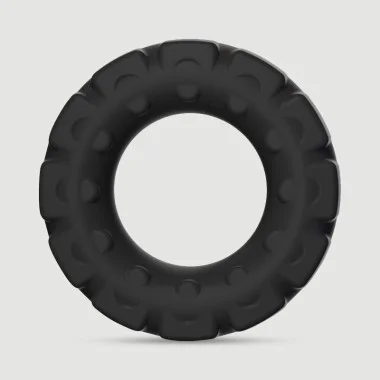 Off Road Liquid Silicone Flexible Cock Ring 48 mm - Black