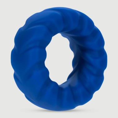 Forto F-25 23 mm Rugged Silicone Cock Ring - Blue