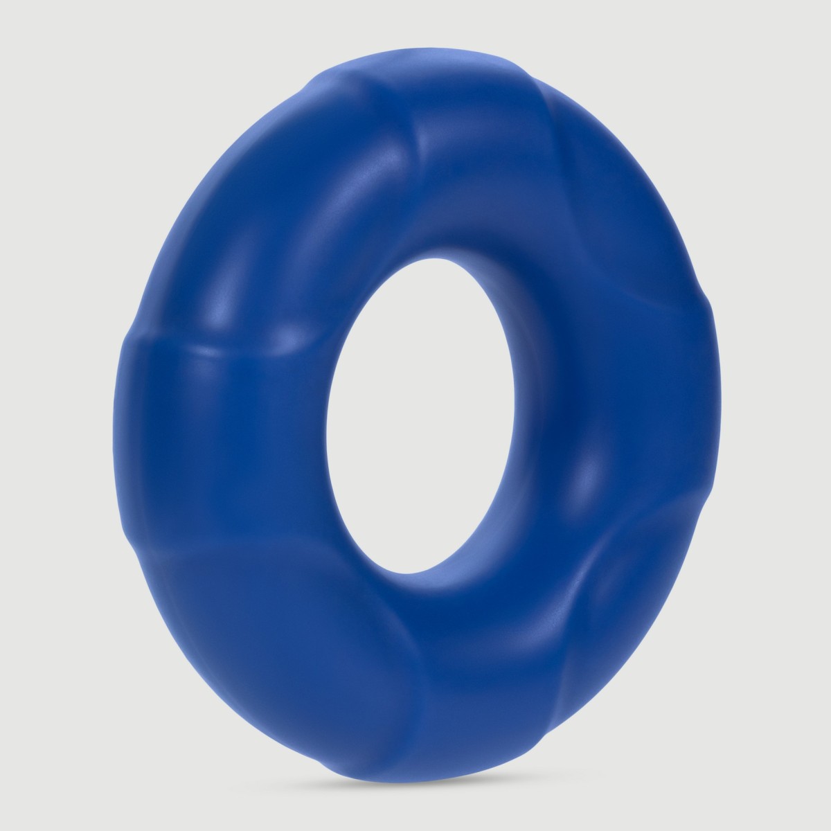 Forto F-33 25 mm Silicone Large Cock Ring - Blue by Sexopolis