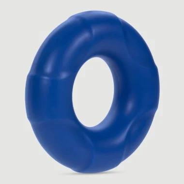 Forto F-33 25 mm Silicone Large Cock Ring - Blue