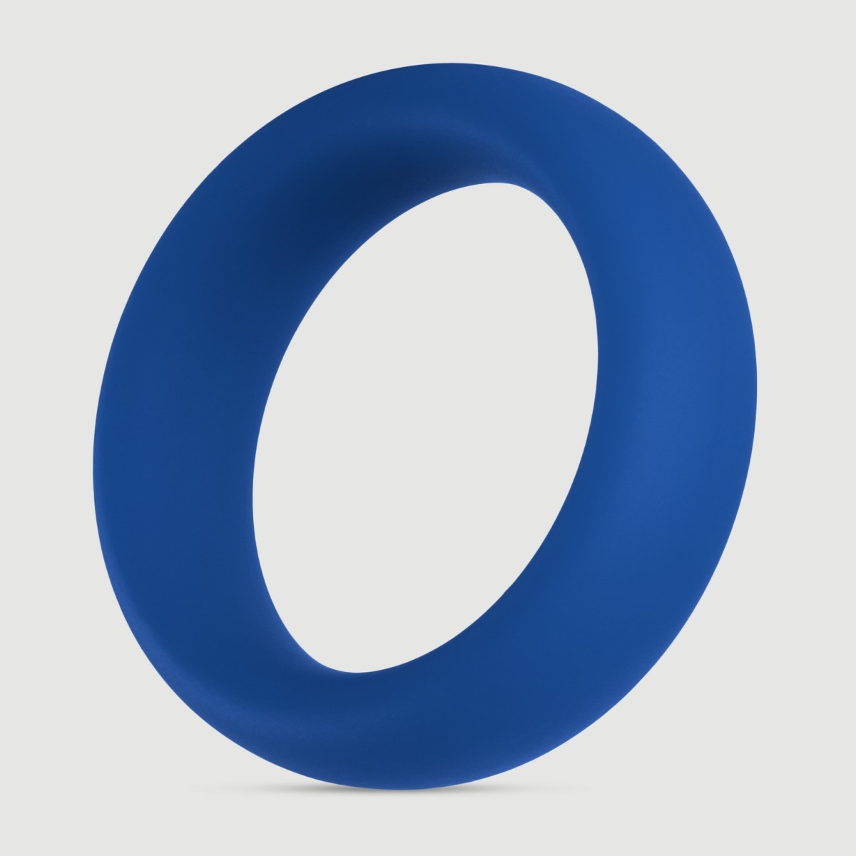 Forto F-64 40 mm Wide Silicone Small Cock Ring - Blue by Sexopolis