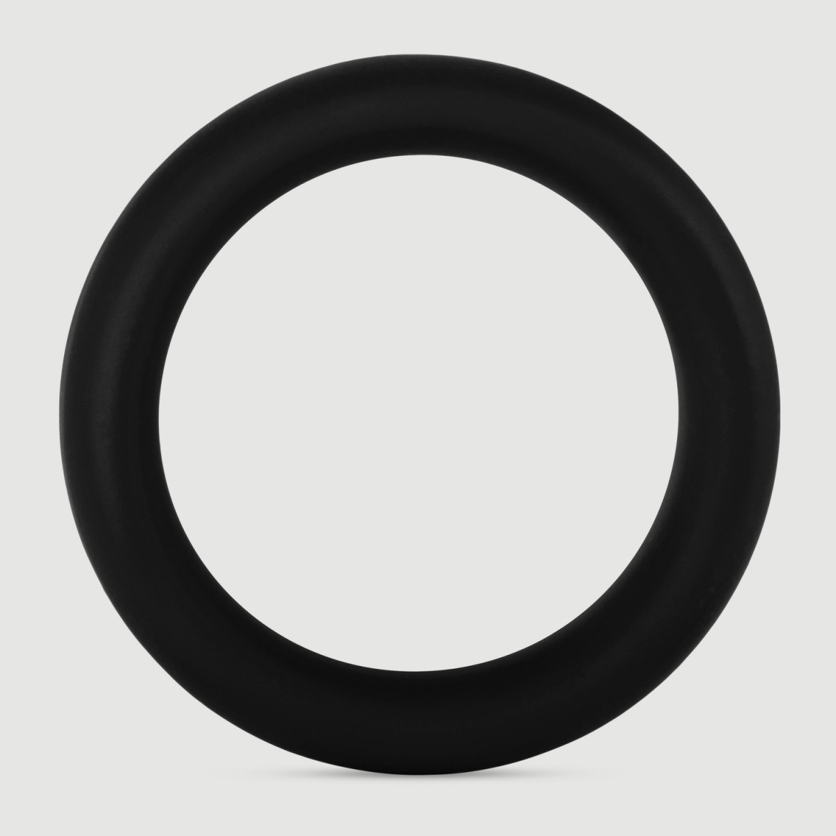 Φαρδύ Δαχτυλίδι Πέους Σιλικόνης Forto F-64 45 mm Wide Silicone Medium Cock Ring - Μαύρο by Sexopolis