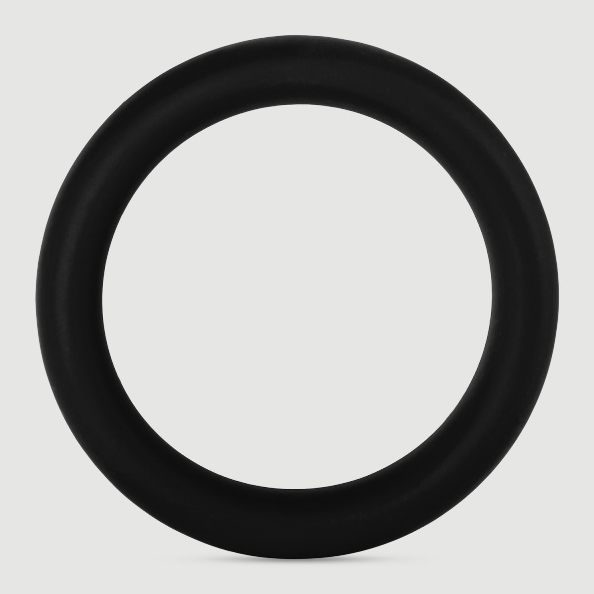 Φαρδύ Δαχτυλίδι Πέους Σιλικόνης Forto F-64 50 mm Wide Silicone Large Cock Ring - Μαύρο by Sexopolis