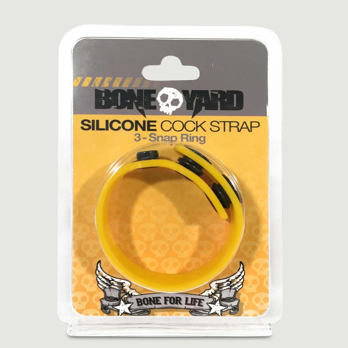 Adjustable Cock Strap - Yellow by Sexopolis