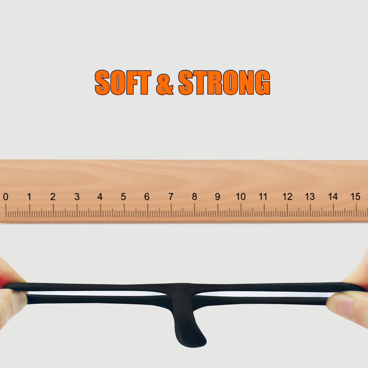 Triple Erector Soft Silicone Cock Ring - Black by Sexopolis