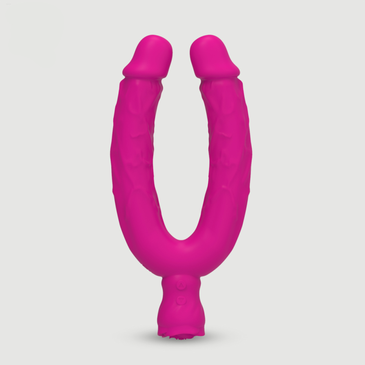Jojo Double Realistic Silicone Vibrator - Pink by Sexopolis