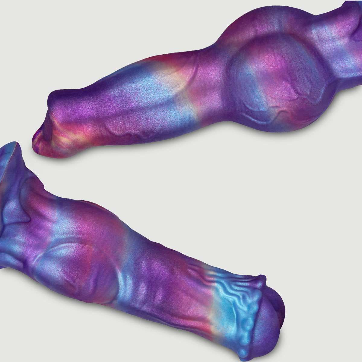 Διπλό Monster Dildo Σιλικόνης Με Δύο Όψεις Two Sided Silicone Monster Double Dildo 35 x 6,4 cm - Πολύχρωμο by Sexopolis