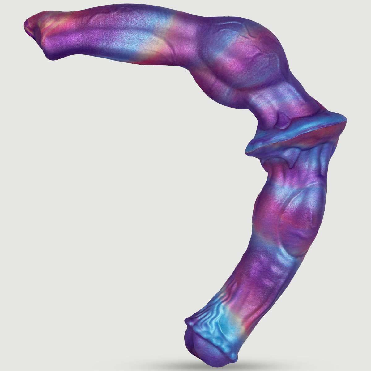 Διπλό Monster Dildo Σιλικόνης Με Δύο Όψεις Two Sided Silicone Monster Double Dildo 35 x 6,4 cm - Πολύχρωμο by Sexopolis