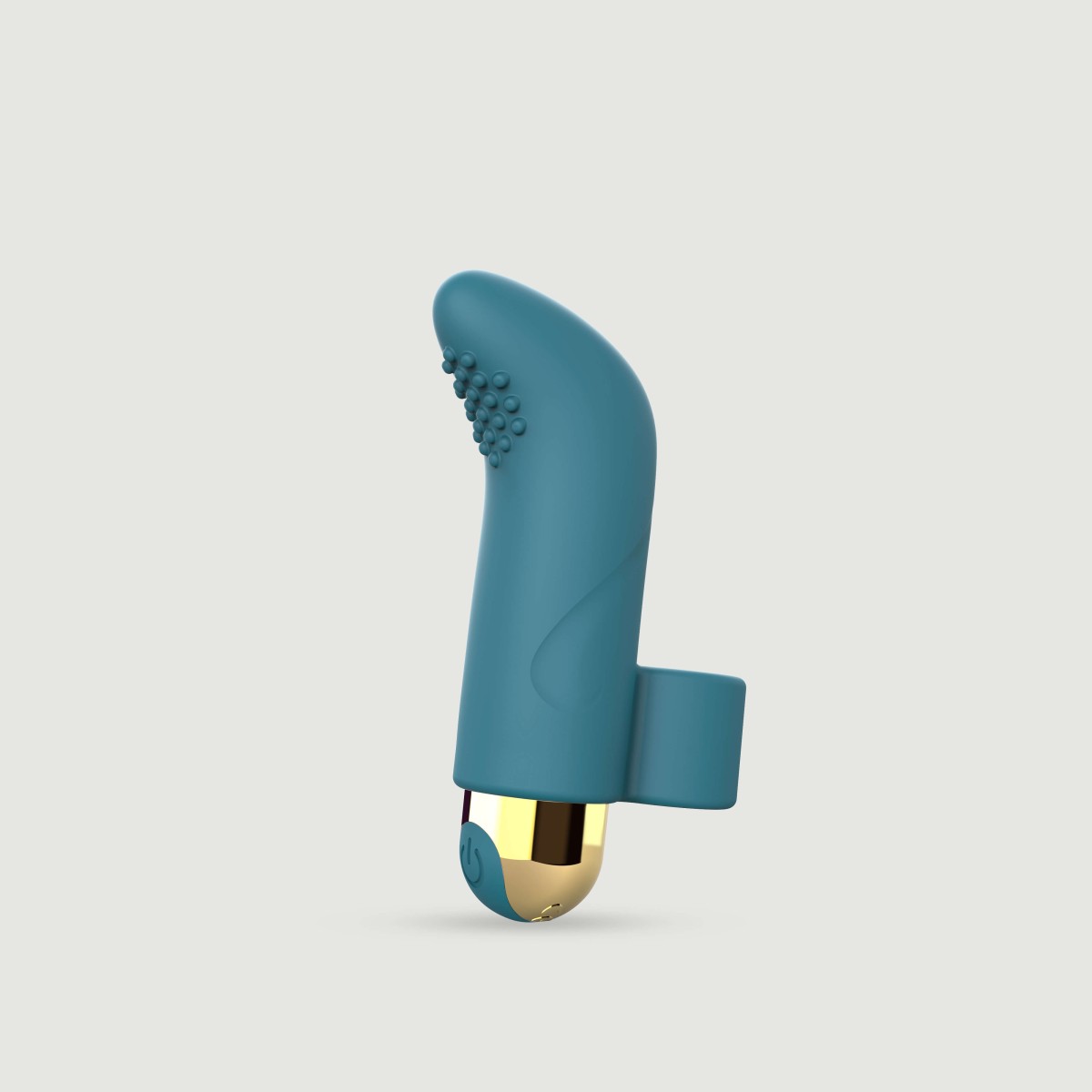 Touch Me Silicone Finger Vibrator - Green by Sexopolis