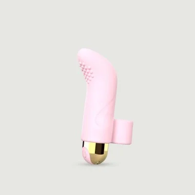 Δονητής Δαχτύλου Σιλικόνης Touch Me Silicone Finger Vibrator - Ροζ