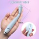 Epona Heating Slim Silicone 7 Function G-Spot Vibrator - Light Blue by Sexopolis