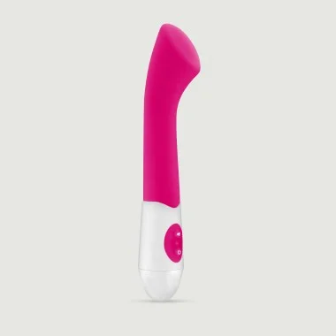 My First Curve Rechargeable Silicone G-Spot Vibrator - Pink