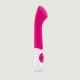 My First Curve Rechargeable Silicone G-Spot Vibrator - Pink by Sexopolis