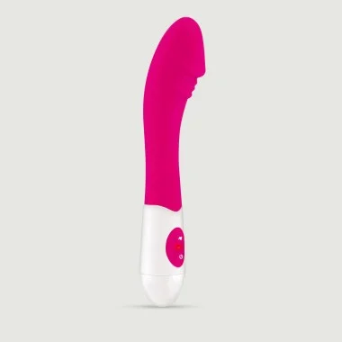 Δονητής Σημείου G Σιλικόνης My First G Rechargeable Silicone G-Spot Curved Vibrator - Ροζ