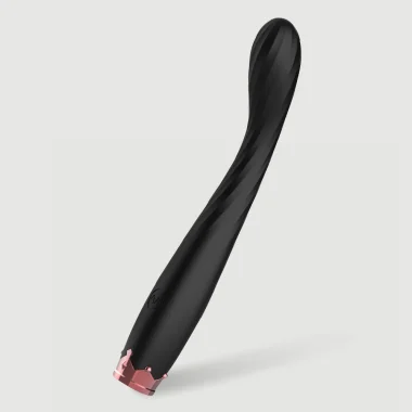 Nala Flexible Silicone G-Spot Vibrator - Black