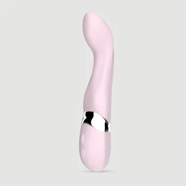 Κυρτός Δονητής Σημείου G Σιλικόνης Scratch My G Silicone Curved G-Spot Powerful Vibrator - Ροζ