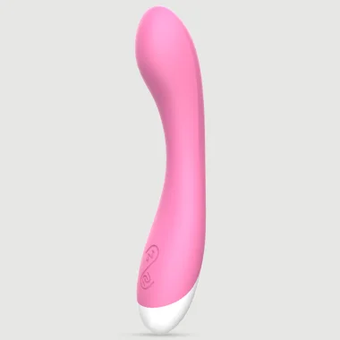 Λείος Premium Δονητής Σημείου G Σιλικόνης Anthea Smooth Premium Silicone G-Spot Vibrator - Ροζ