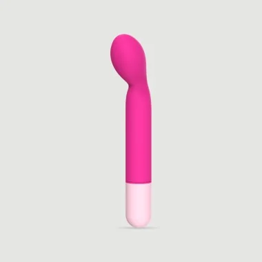 Loria Silicone 10 Function Slim Silicone G-Spot Vibrator - Pink