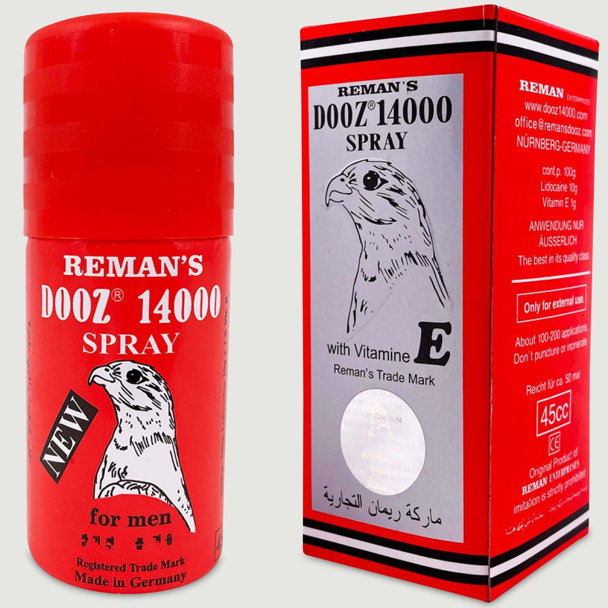 Επιβραδυντικό Spray Remans Dooz 14000 Ejaculation Spray for Men - 45 ml by Sexopolis