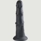 Horsy Medium Silicone Dildo - Black by Sexopolis