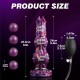 Dildo Δεινοσαύρου Σιλικόνης Με Αυγά Dinosaur Silicone Ovipositor Dildo With Eggs - Μωβ by Sexopolis