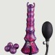 Dragon Ovipositor Silicone Dildo With Suction Cup - Purple by Sexopolis