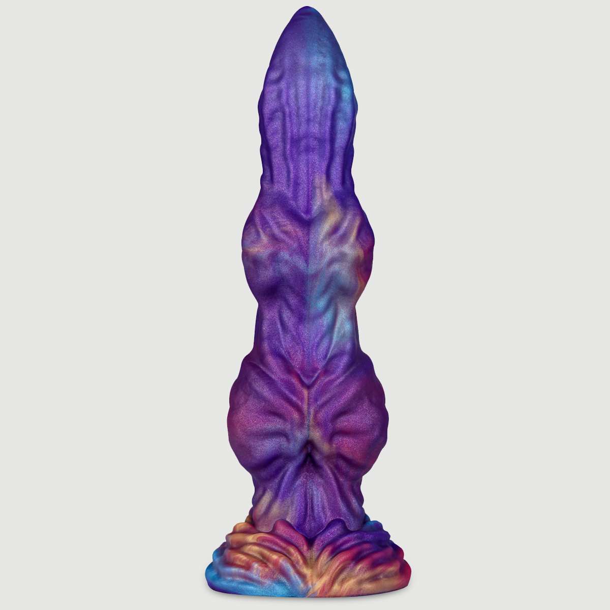 Dildo Δράκου Σιλικόνης Με Βεντούζα Dragon Silicone Dildo With Suction Cup 24 x 4 cm - Μωβ by Sexopolis