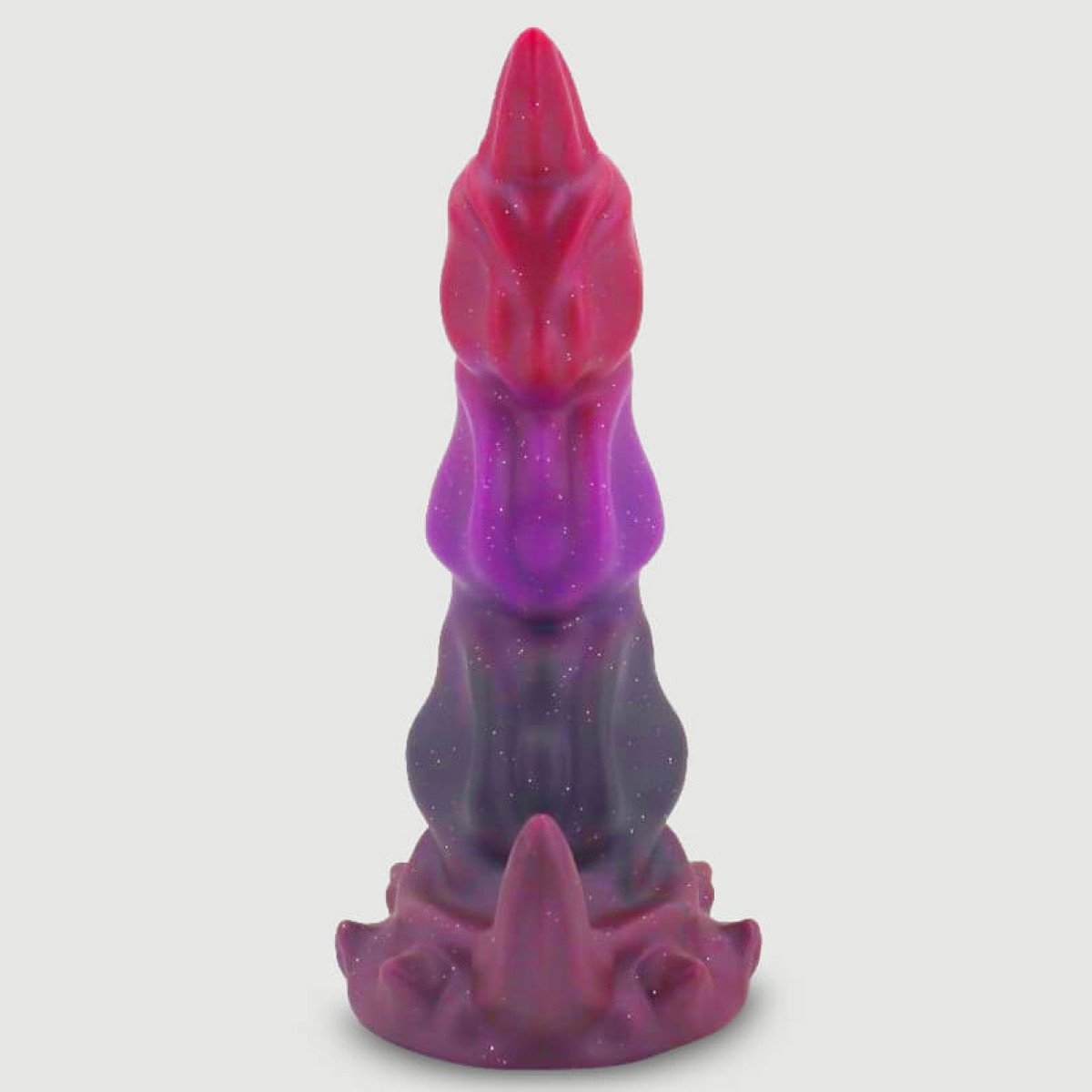 Galactic Silicone Dildo With Pointed Tip 22 x 7 cm - Purple by Sexopolis