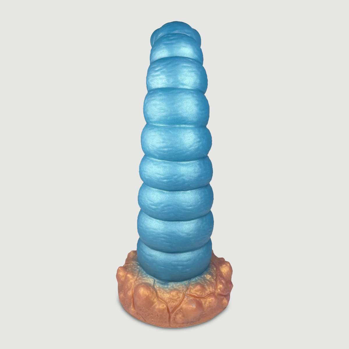 Dildo Σιλικόνης Με Δέρμα Από Χταπόδι Silicone Octopuss Skin Dildo 20 x 5,3 cm - Μπλε by Sexopolis