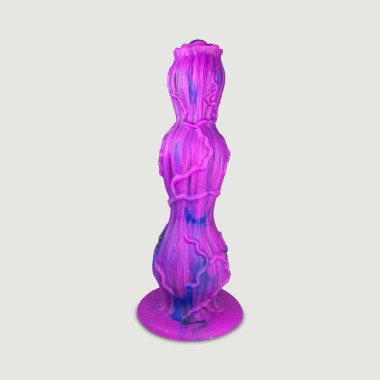 Dildo Σιλικόνης Με Φλέβες & Βεντούζα The Monster Veined Silicone Dildo With Suction Cup 23,5 x 4,5 cm - Ροζ