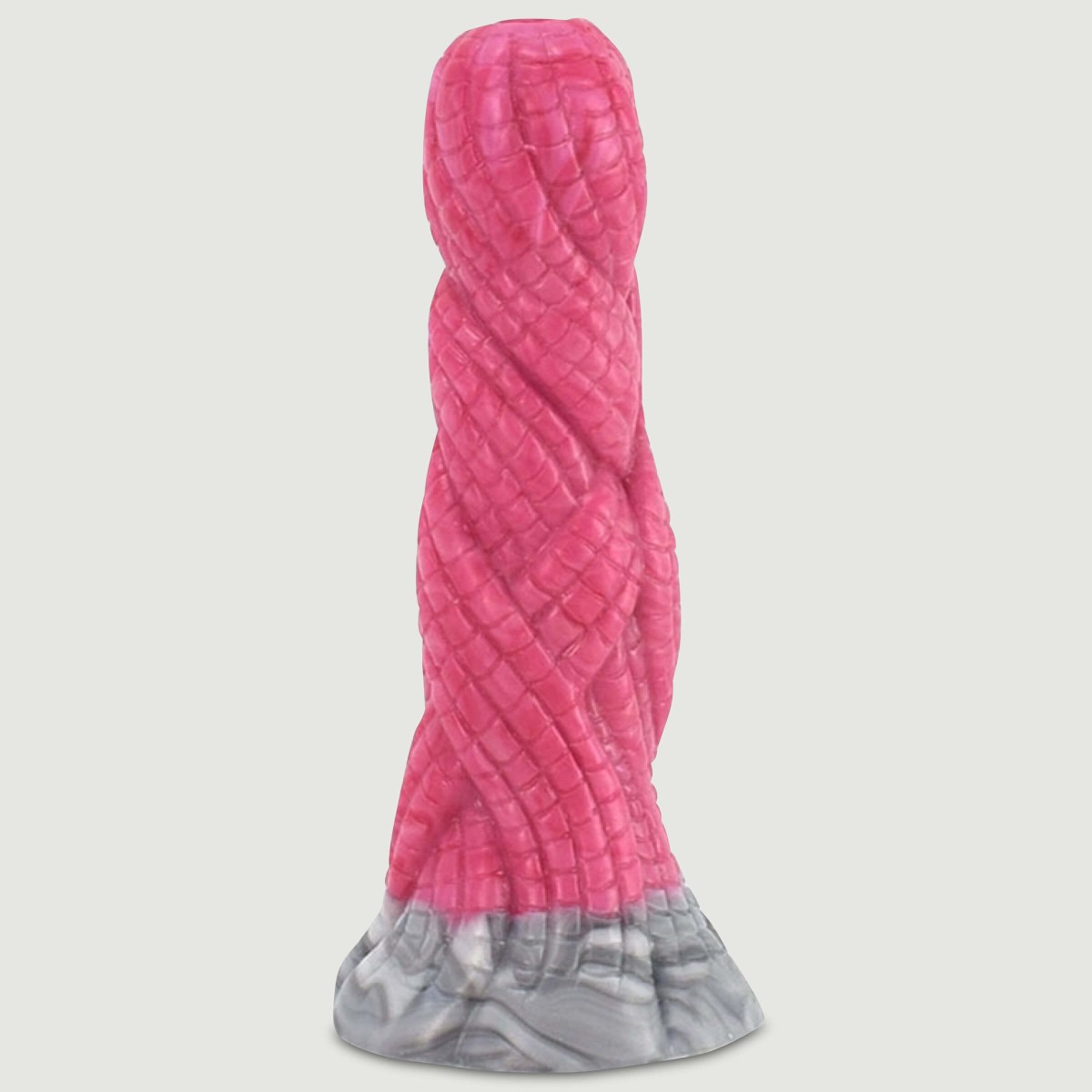 Dildo Σιλικόνης με Φλεβώδη Επιφάνεια Monster Mini Hullix Silicone Dildo 11 x 3,3 cm - Ροζ by Sexopolis
