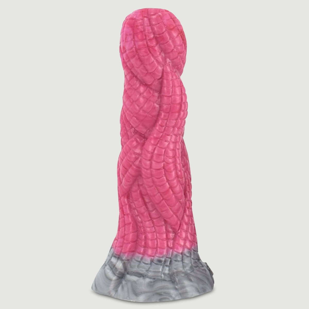 Dildo Σιλικόνης με Φλεβώδη Επιφάνεια Monster Mini Hullix Silicone Dildo 11 x 3,3 cm - Ροζ by Sexopolis