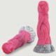 Dildo Σιλικόνης με Φλεβώδη Επιφάνεια Monster Mini Hullix Silicone Dildo 11 x 3,3 cm - Ροζ by Sexopolis