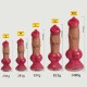 Dildo Σκύλου Από Σιλικόνη Με Βεντούζα Doggy Style X-Large Silicone Dildo With Suction Cup 27 cm - Φυσικό Χρώμα by Sexopolis