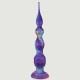 Alien Long Anal Silicone Dildo With Splinters 37 cm - Purple by Sexopolis