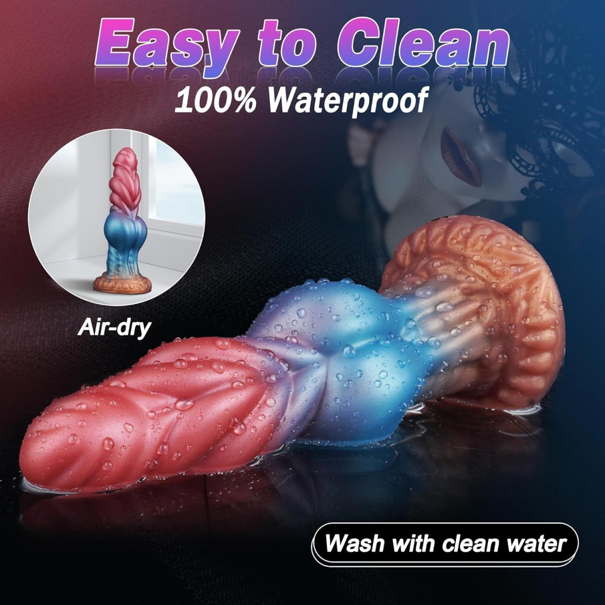 Monster Dildo Σιλικόνης Με Όρχεις & Βεντούζα Monster Silicone Dildo With Balls & Suction Cup 22 x 5 cm - Ροζ by Sexopolis