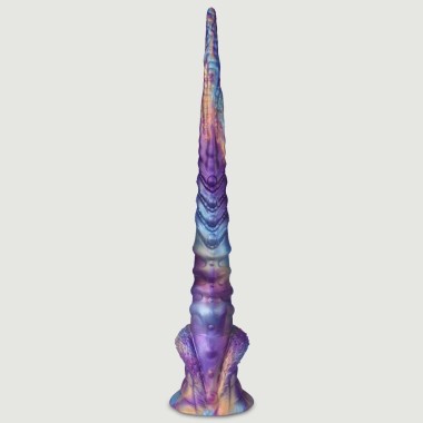 Alien Huge Anal Liquid Silicone Dildo 44,5 cm - Multicolour