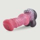 Huge Silicone Furry Wolf Dildo 27 x 9,5 cm - Red by Sexopolis