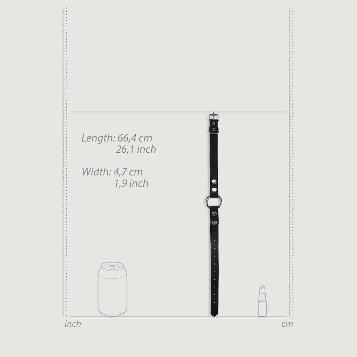 Ανοιχτό Φίμωτρο Deep Throat Open Gag - Μαύρο by Sexopolis