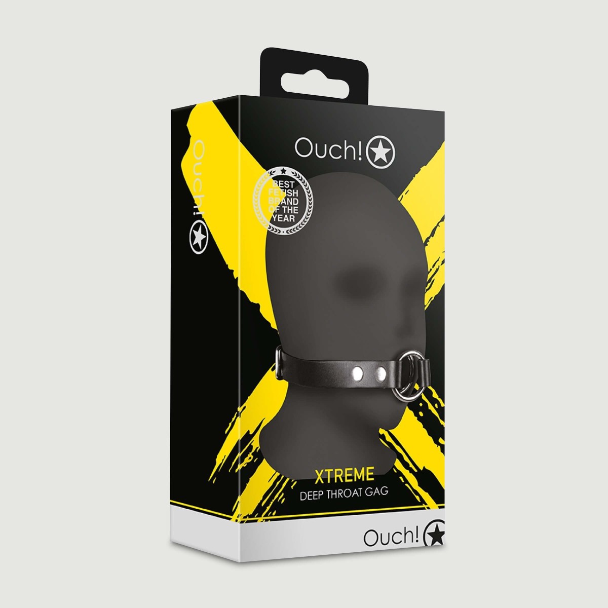 Ανοιχτό Φίμωτρο Deep Throat Open Gag - Μαύρο by Sexopolis