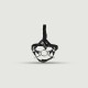 Ανοιχτό Φίμωτρο με Αγκίστρι Μύτης Head Harness with Spider Gag & Nose Hook - Μαύρο by Sexopolis