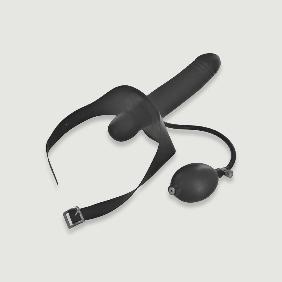 Inflatable Gag with Dildo by Sexopolis