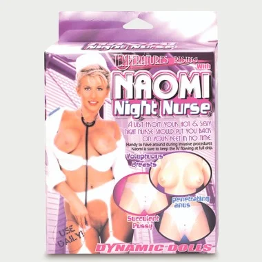 Naomi Night Nurse Inflatable Doll With Uniform