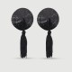 Nipple Pasties With Sequins & Tassels – Black by Sexopolis