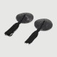 Nipple Pasties With Sequins & Tassels – Black by Sexopolis