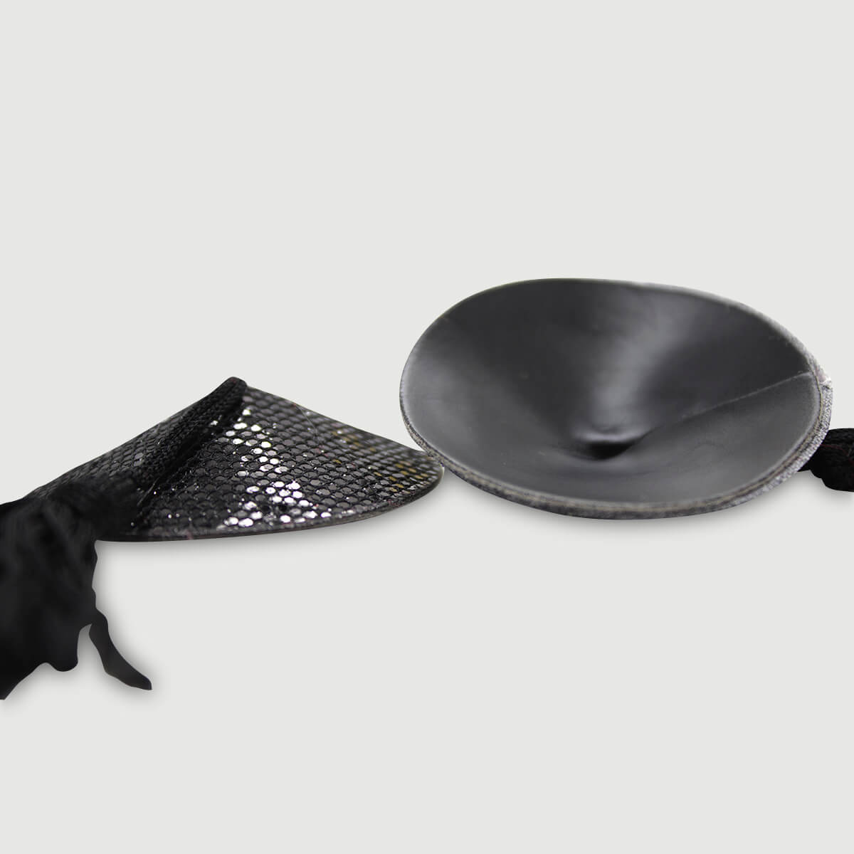 Nipple Pasties With Sequins & Tassels – Black by Sexopolis