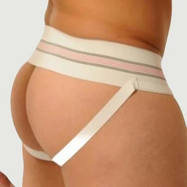 Ανδρικό Jockstrap Fist Large Band - Λευκό