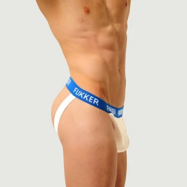 Ανδρικό Jockstrap Fukker - Λευκό/Μπλε