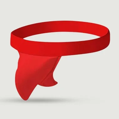 Ανδρικό Jockstrap Men Bikini Open Back Jockstrap - Κόκκινο